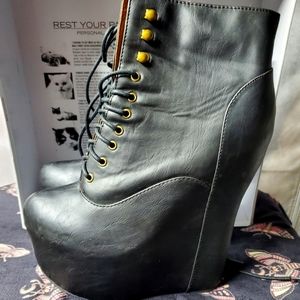 Jeffrey Campbell damsel booties
